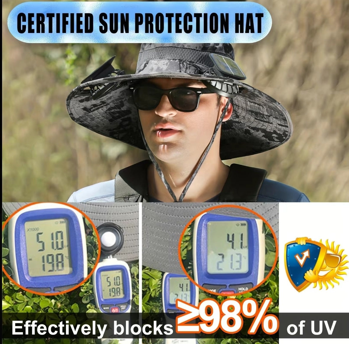 SolHat™ Cooling Fan Hat